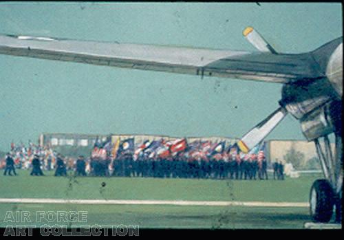 BMT - GRADUATION PARADE AT LACKLAND AFB, FEB 10, 2000